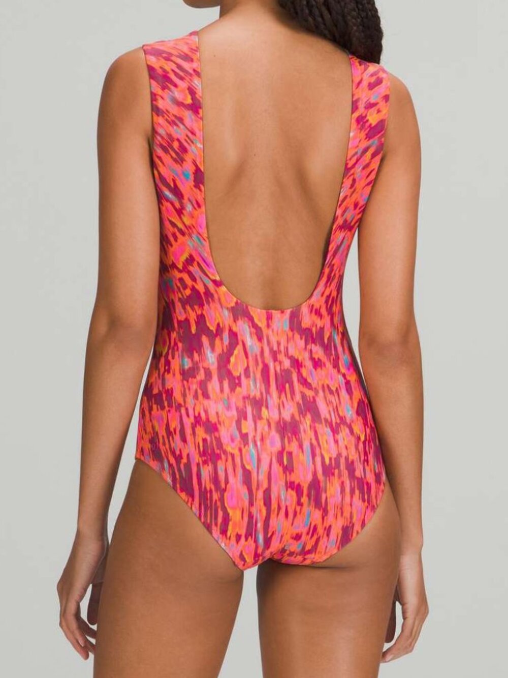 Lululemon Waterside High-Neck One-Piece Swimsuit *M Bum Coverage Harmonize M NWO